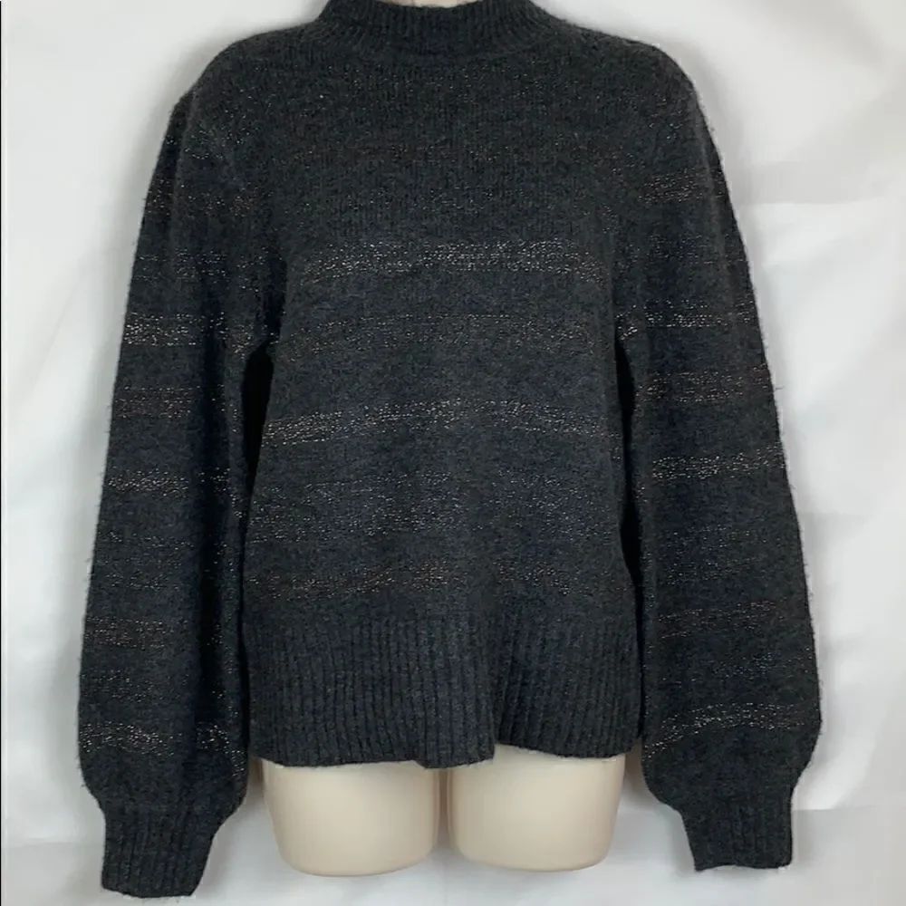 Marled by Reunited Clothing charcoal grey sweater
